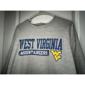 Vintage Y2k Starter West Virginia Mountaineers NCAA College Longe Sleeve T-Shirt